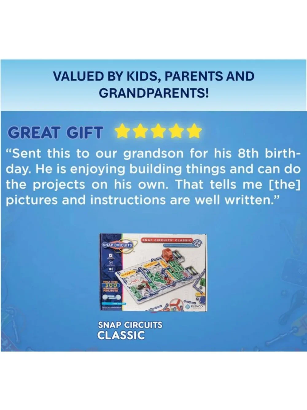 Electronics Exploration Kit for Kids | 300+ Projects | STEM Learning Toy 8